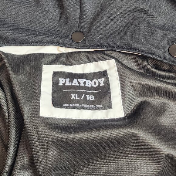 Playboy Large Logo Windbreaker Jacket Mens XL - Picture 3 of 10